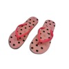 Custom Wholesale Cheap PE Rubber Printing flip flops slippers for women ladies