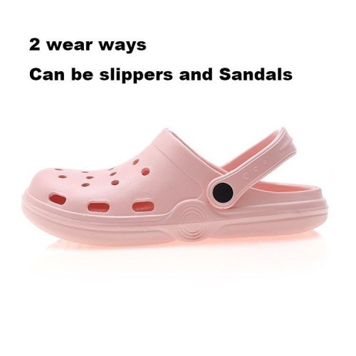 Wholesale soft anti slip light weight EVA indoor outdoor clogs sandals slippers for men women