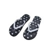 Custom Wholesale Cheap PE Rubber Printing flip flops slippers for women ladies