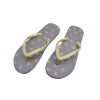 Custom Wholesale Cheap PE Rubber Printing flip flops slippers for women ladies