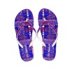 OEM soft PE rubber  flat  printing women flip flops footwear for outdoor beach